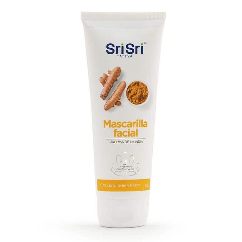 Mascarilla Facial con Curcuma de la India x 100g - Sri Sri