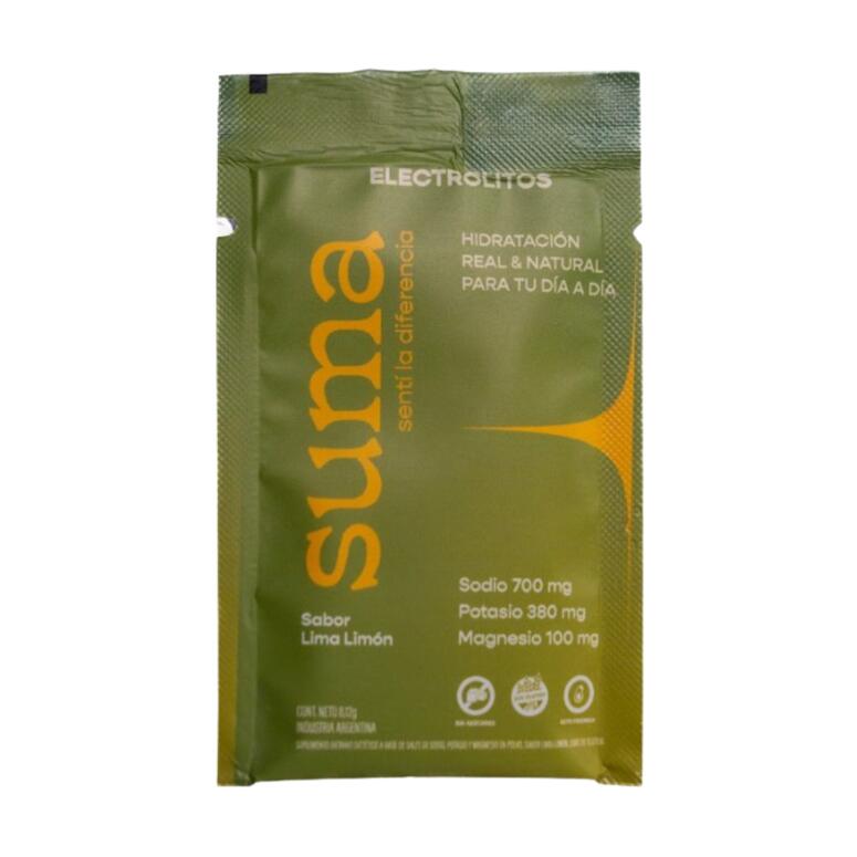 Monodosis de Electrolitos sabor Lima Limon x 9g - Suma
