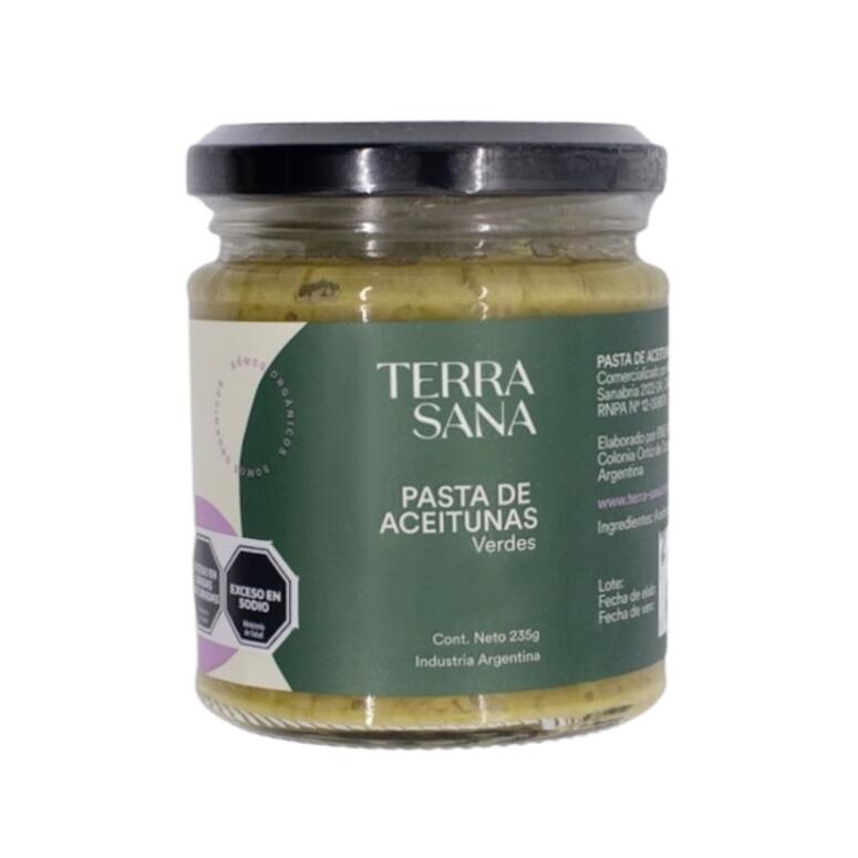 Pasta de Aceitunas Verdes x 235g - Terrasana