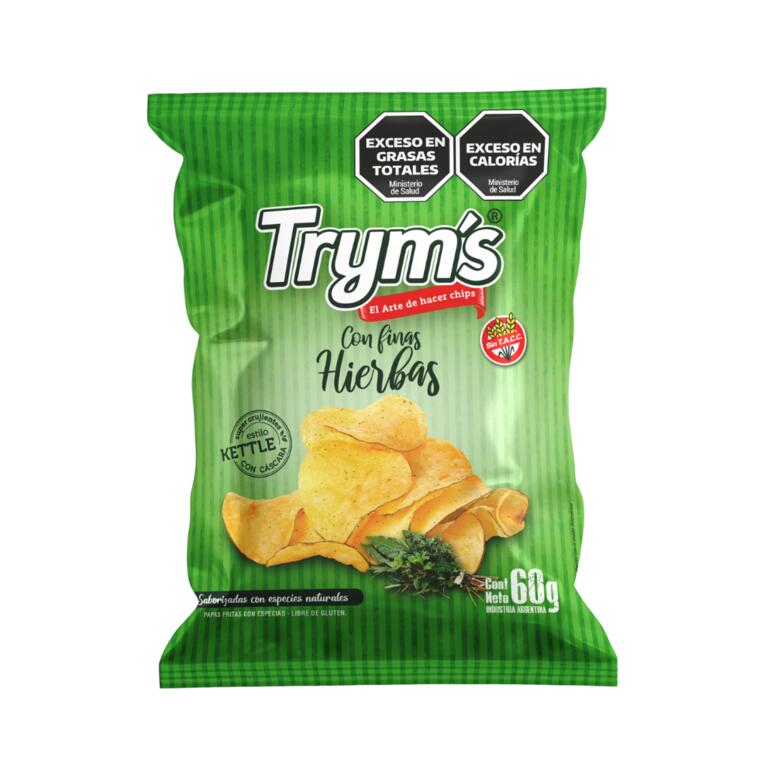 Papas con Finas Hierbas x 60g - Tryms