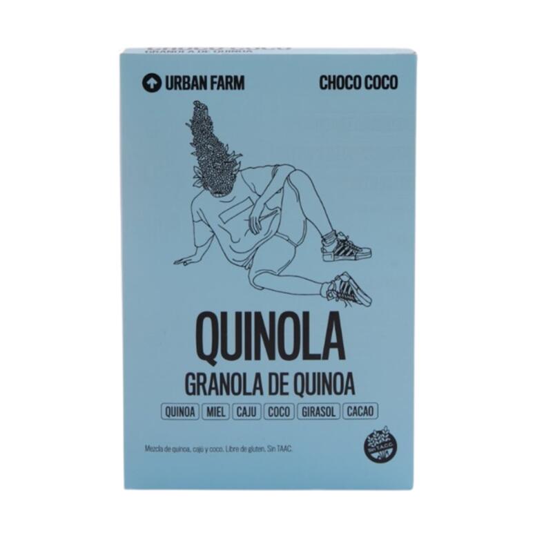 Quinola Granola de Quinoa sabor Choco Coco x 240g - Urban Farm