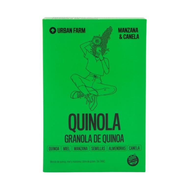 Quinola Granola de Quinoa sabor Manzana & Canela x 240g - Urban Farm