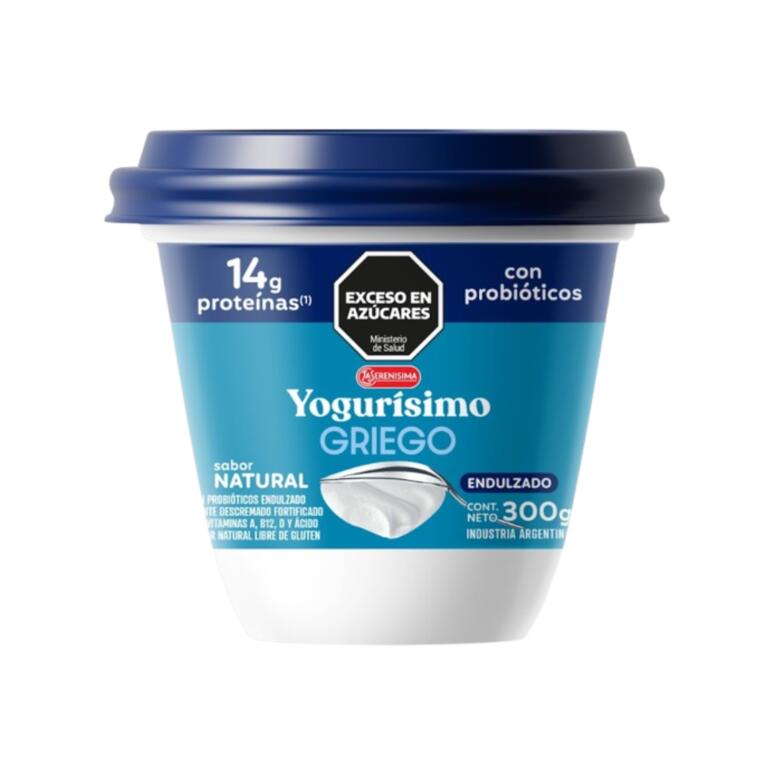 Yogur Griego sabor Natural x 300g - Yogurisimo