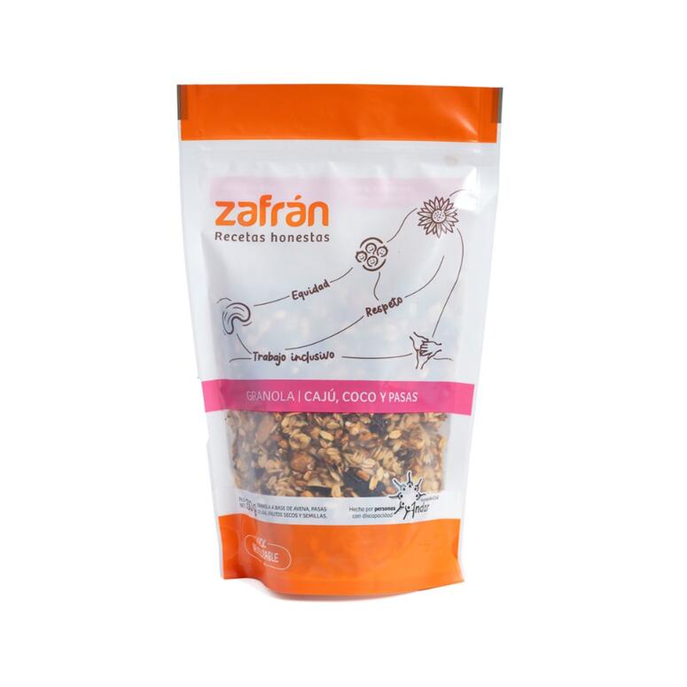 Granola de Caju Coco y Pasas x 300g - Zafran