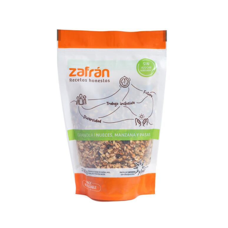 Granola Nueces Manzana y Pasas x 300g - Zafran
