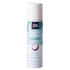 Aceite de Coco Neutro en Aerosol x 190ml - Chia Graal
