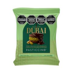 Alfajor Dubai crema de Pistacho y Chocolate Amargo x 60g - Pasticcino
