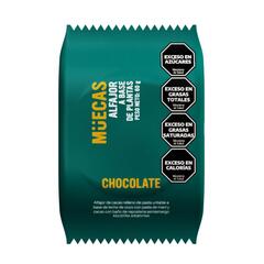 Alfajor de Chocolate a Base de Plantas 60g - Muecas