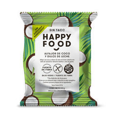 Alfajor de Coco y Dulce de Leche x 50g - Happy Food