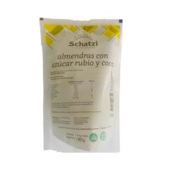 Almendras con Azucar Rubio y Coco x 90g - Schatzi