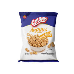 Anillitos Sabor Miel x 150g - Smams