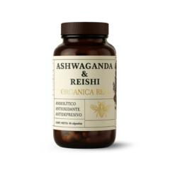 Ashwagandha & Reishi en capsulas x 44g - Organica Real