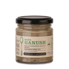 Babaganush de Berenjenas asadas y Pasta de Sesamo x 175g - Recetas de Entonces