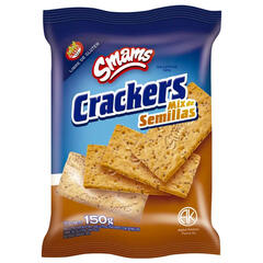 Crackers Mix de Semillas x 150g - Smams