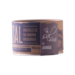 Cristales de Sal Marina Ahumada x 70g - Sal de Aqui